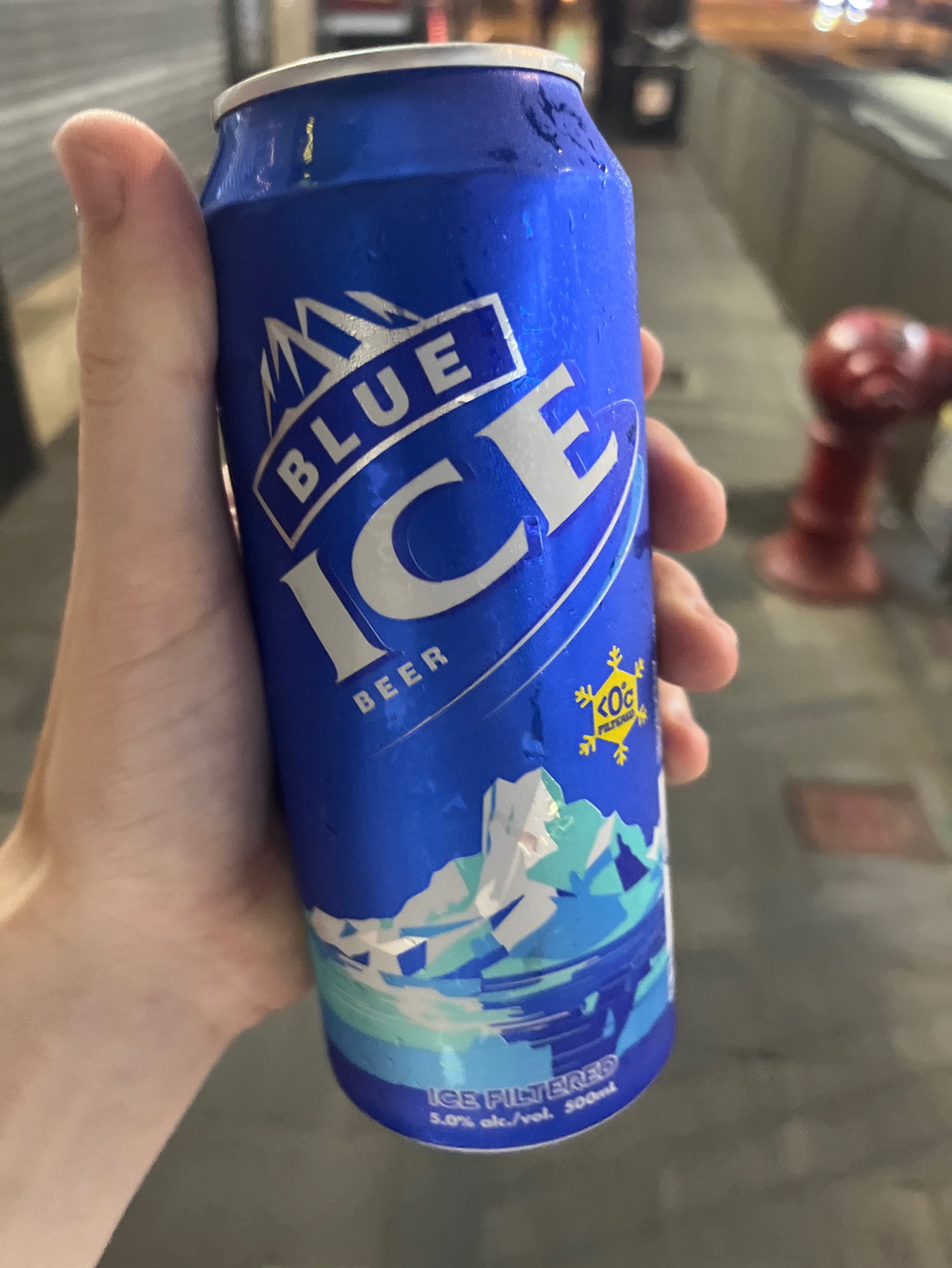 Blue Ice, San Miguel Brewery (Hong Kong)