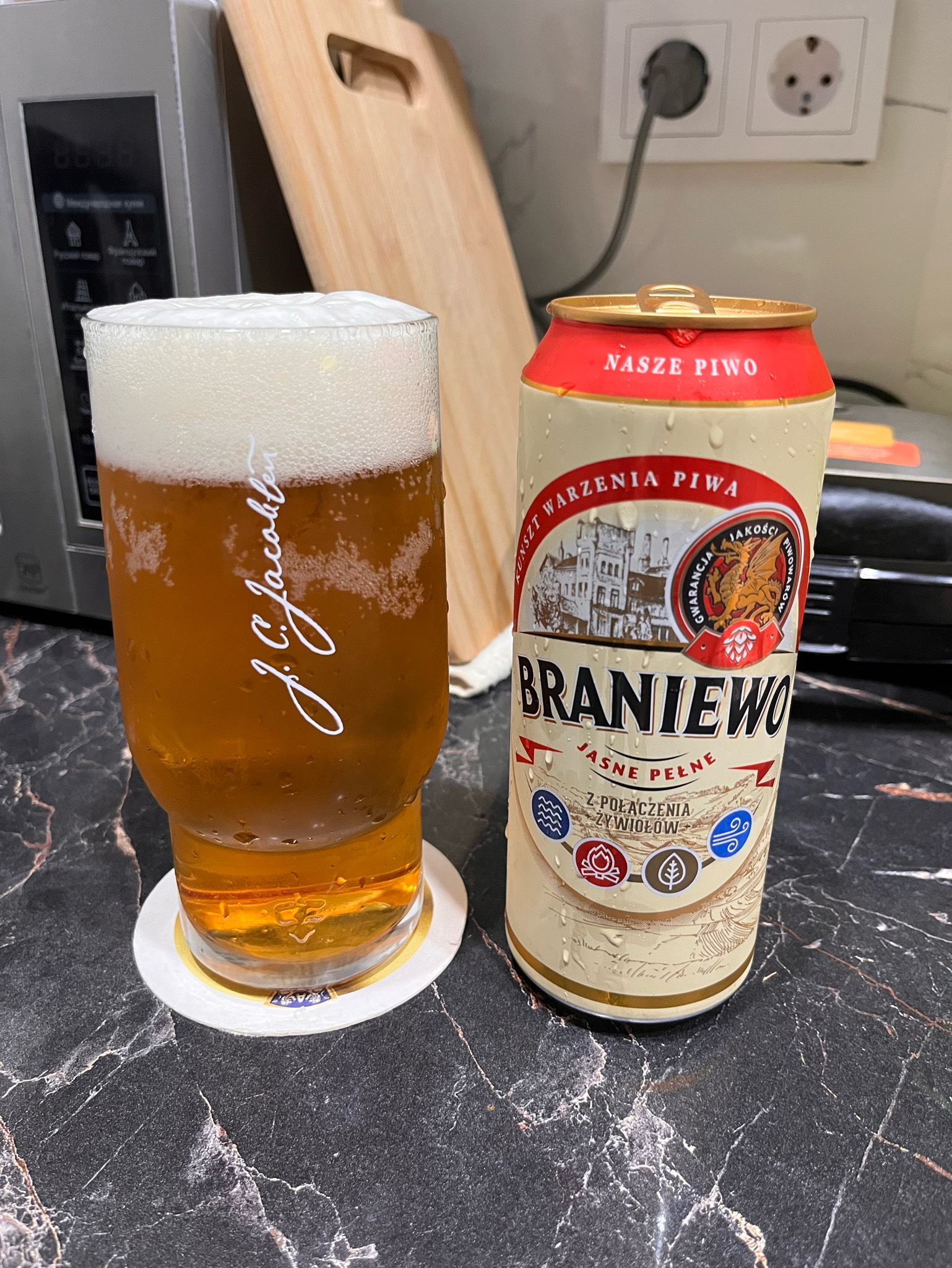 Braniewo Jasne Pełne, Browar w Braniewie (Grupa Żywiec)