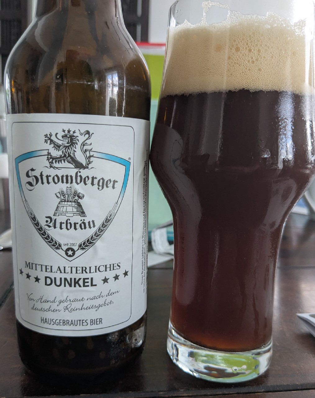 Mittelalterliches Dunkel Hausbier, Stromberger Urbräu - Hausbierbrauerei Mario Miedl