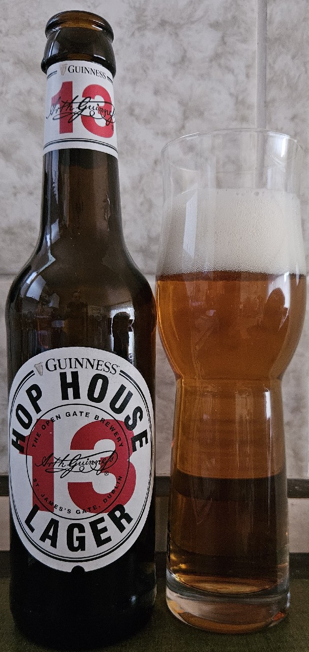 hop house lager, Guinness (Diageo)