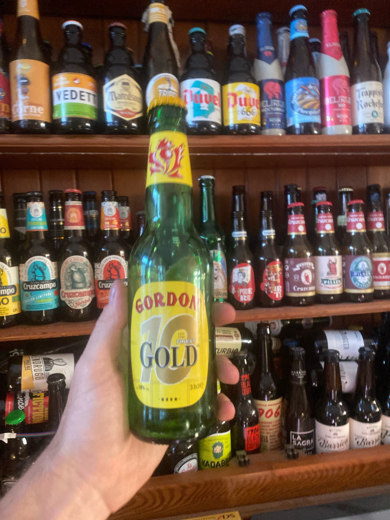 Gordon Finest Gold, Belgium