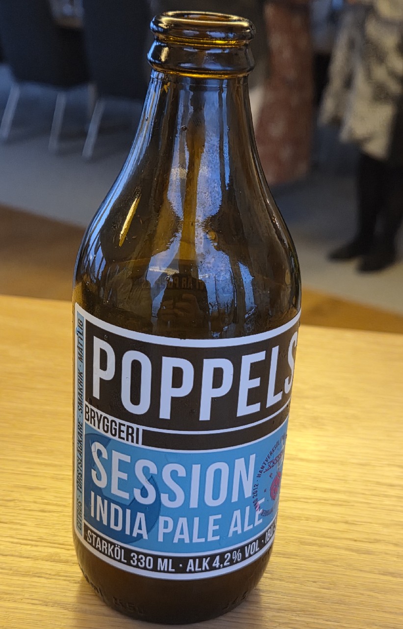POPPELS SESSION IPA, Sweden