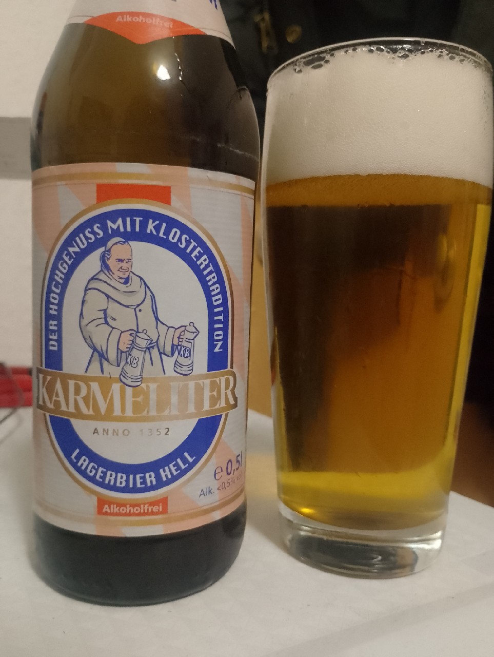 Karmeliter hell alkoholfrei, Karmeliter Bräu