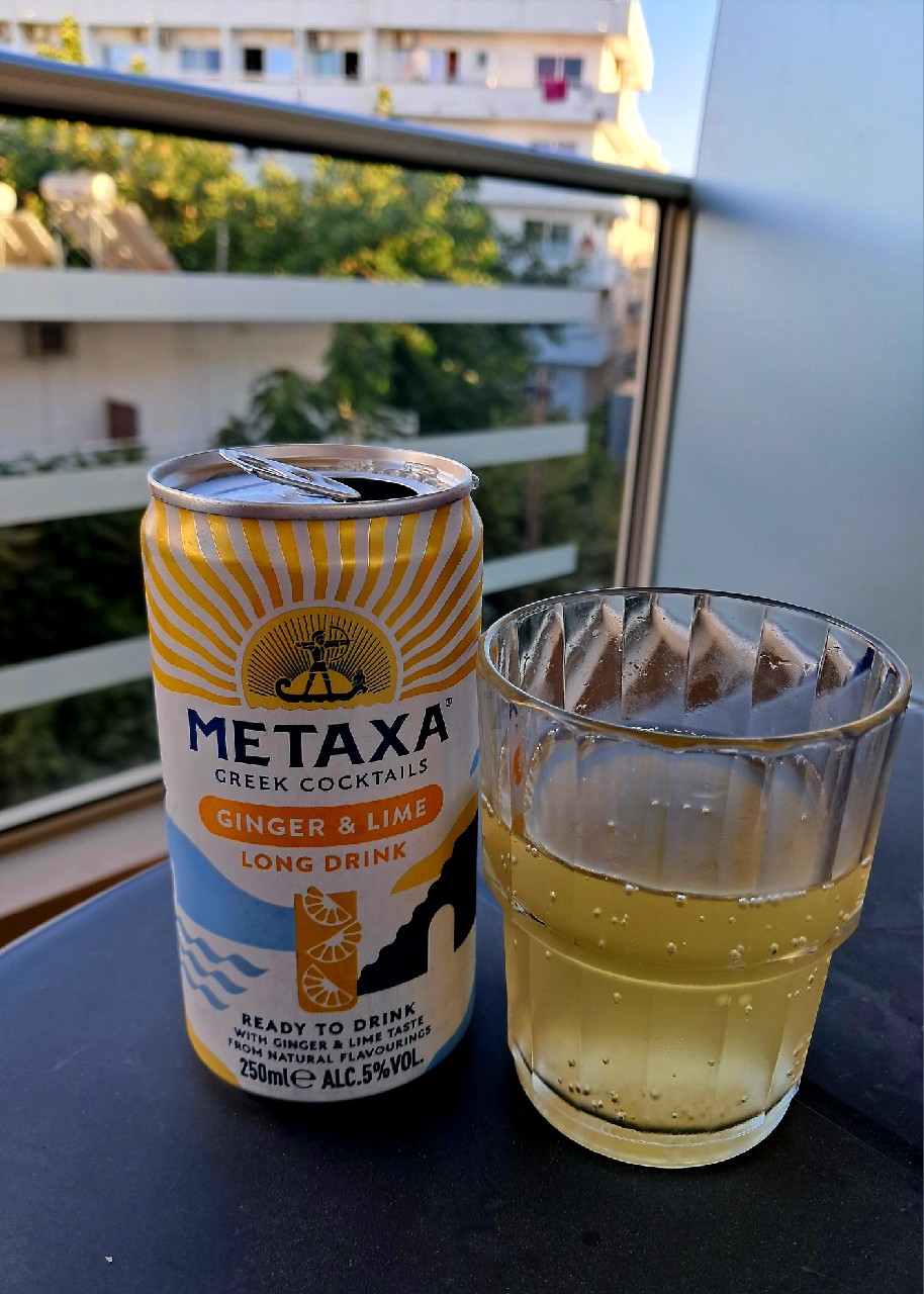 metaxa ginger & lime, Greece