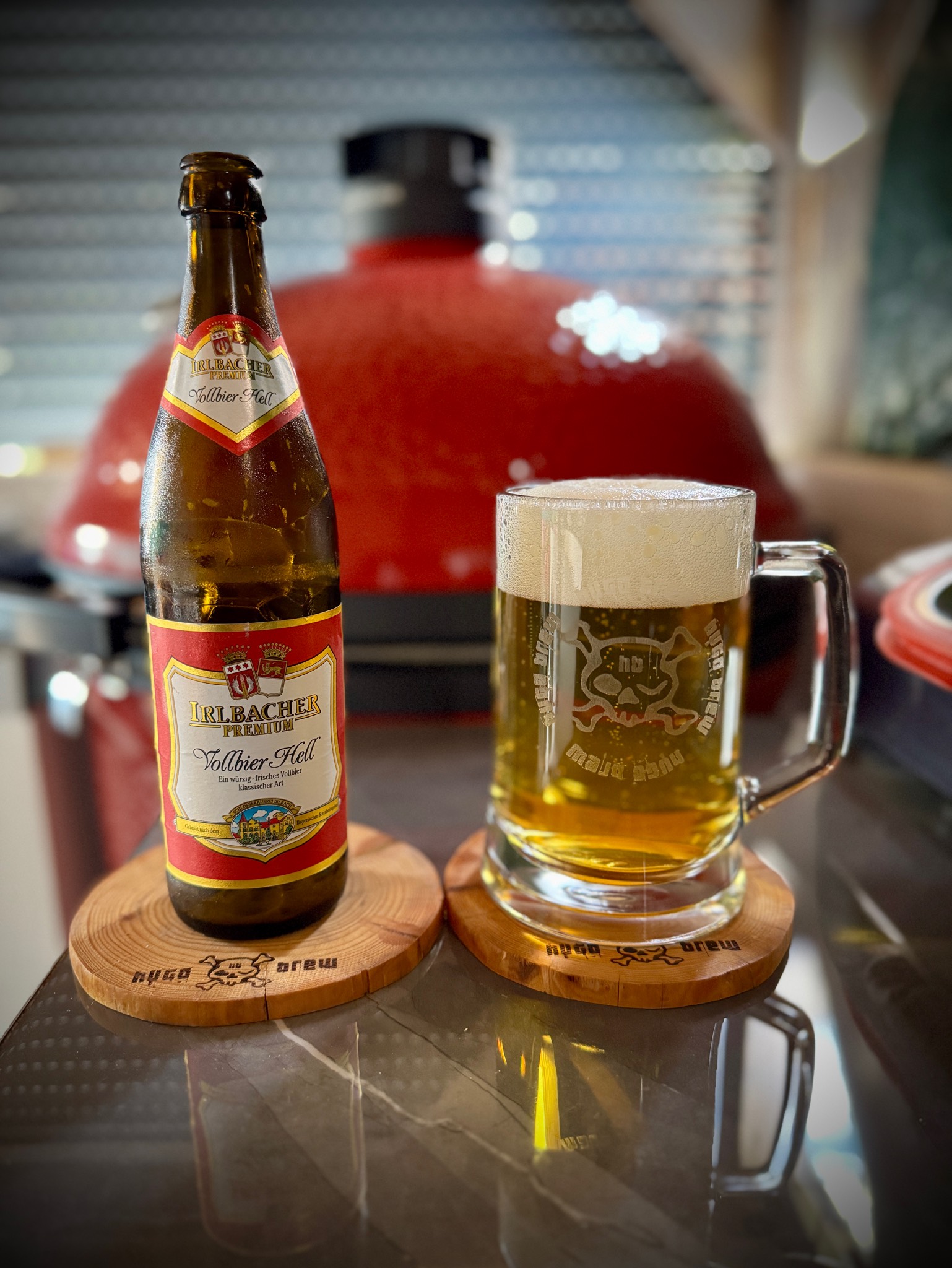 Vollbier Hell, Schlossbrauerei Irlbach (Arcobräu Moos)