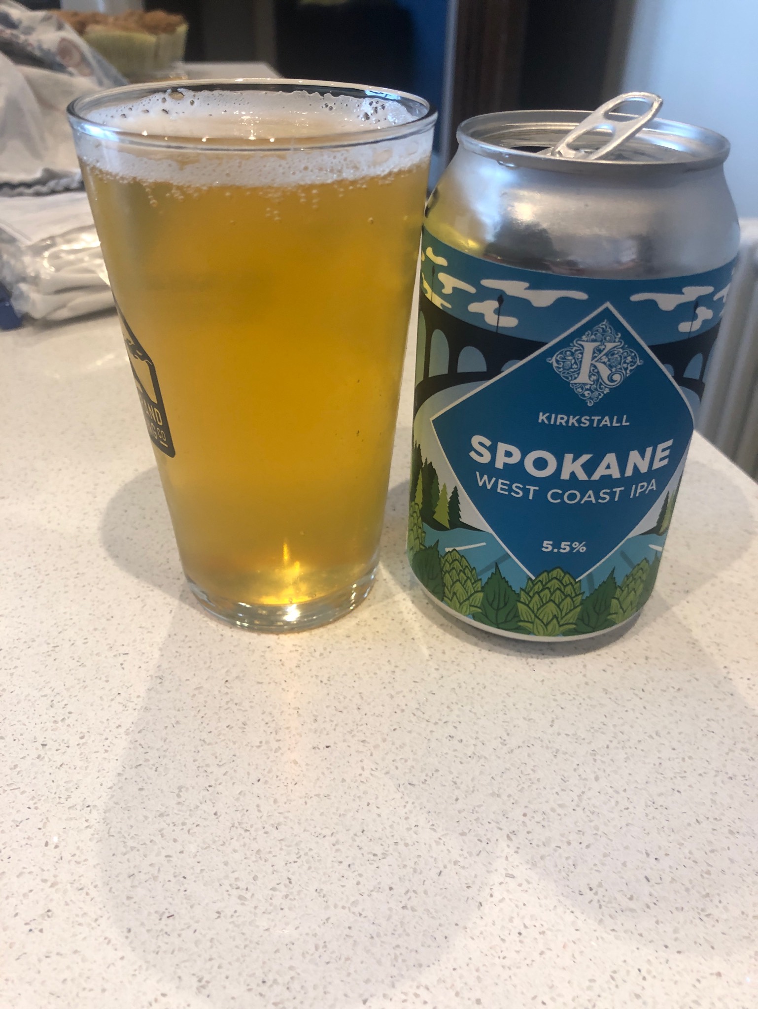 Spokane West Coast IPA, England