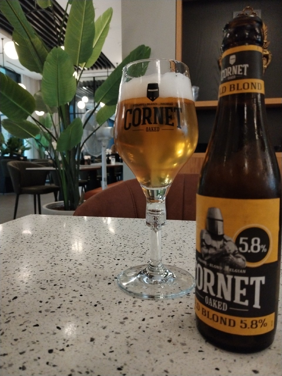cornet oaked - Gold blond, Belgium