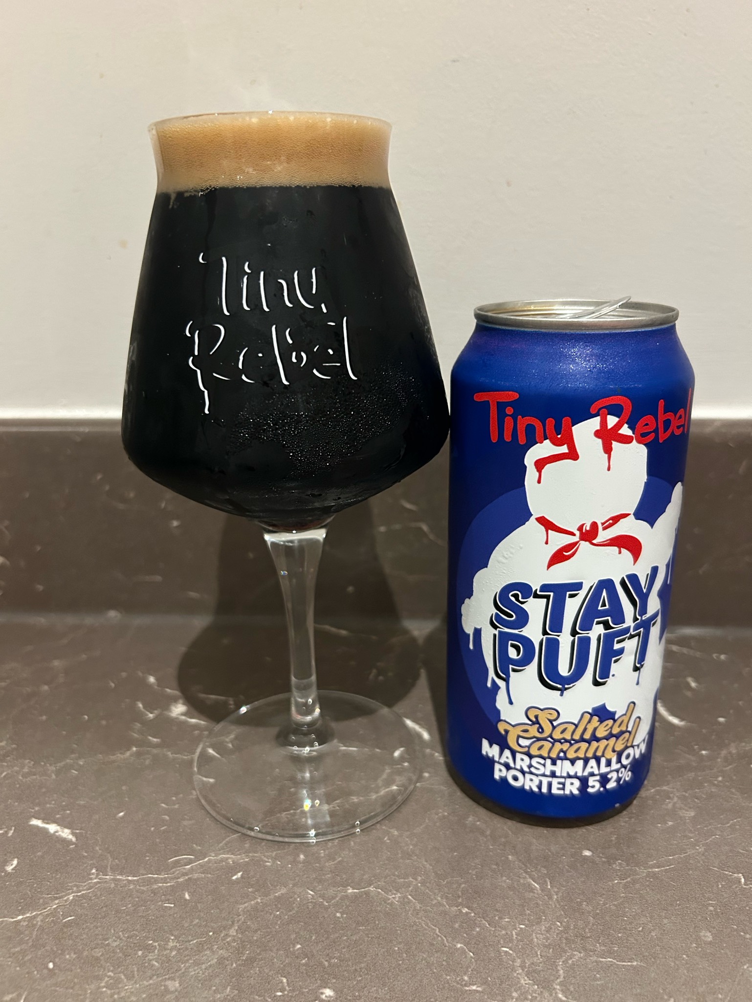 Stay Puft: Salted Caramel Marshmallow Porter, Wales