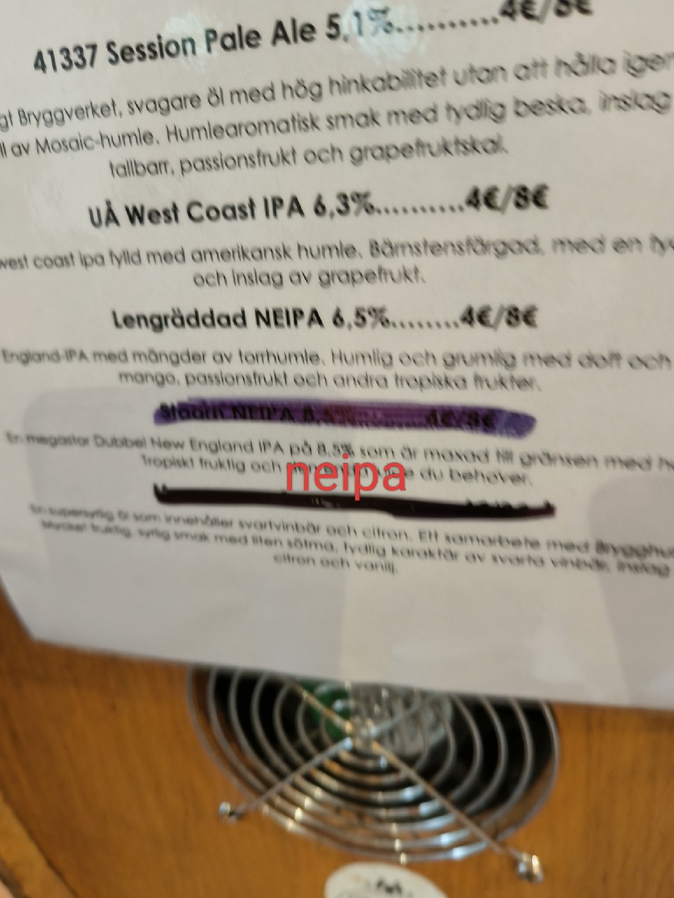 Lengräddad IPA, Sweden