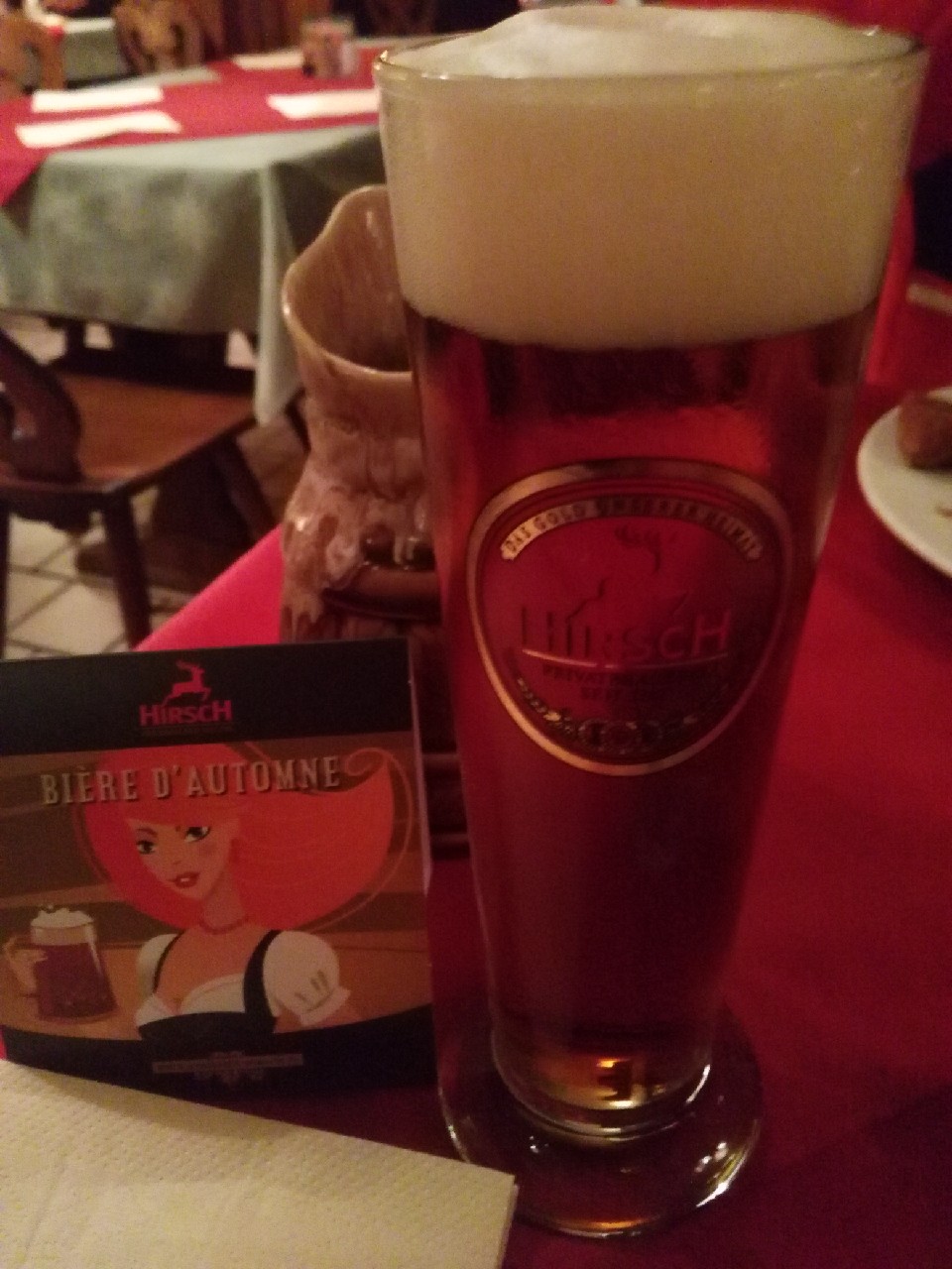 hirsch cuvee 2017 alsace, Hirsch-Brauerei Honer