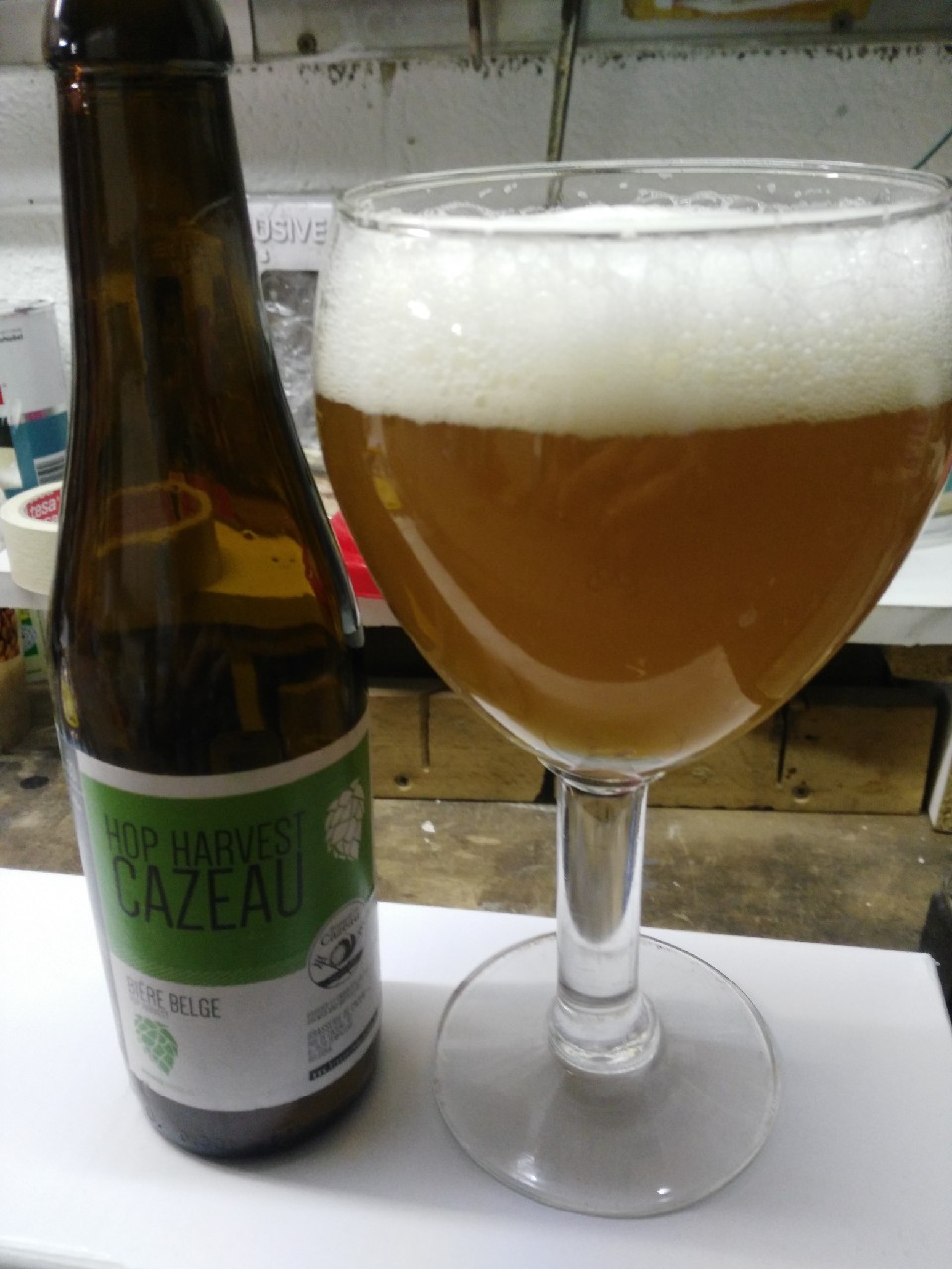 Hop Harvest Cazeau, Belgium