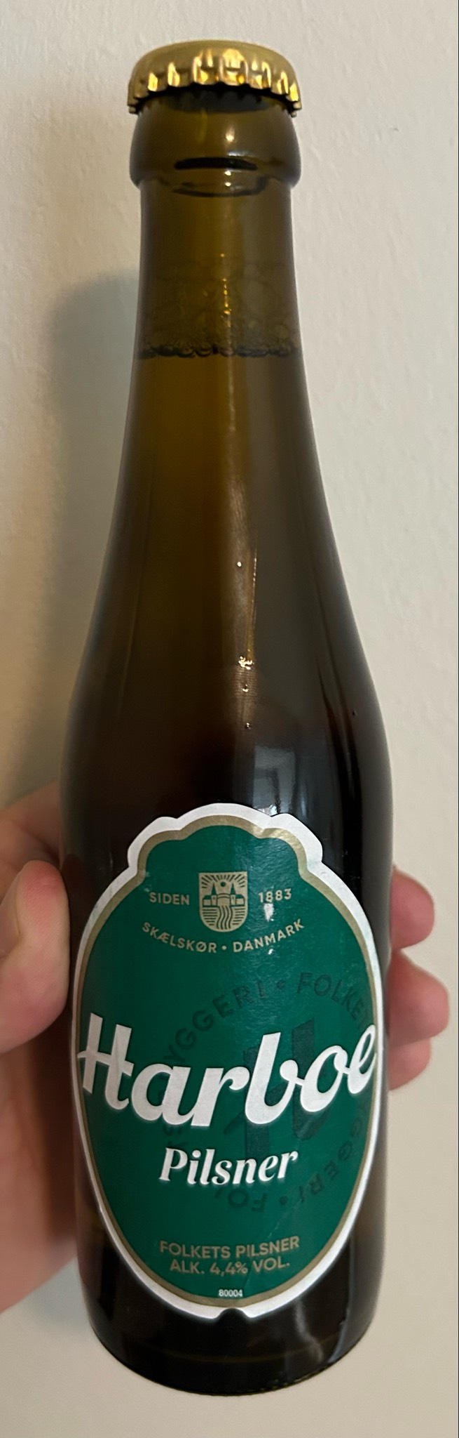 Harboe Premium Pilsner 4.6%, Denmark
