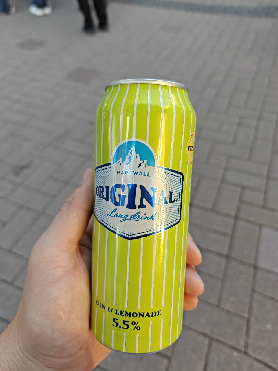 Original Long Drink Gin & Lemonade, Finland