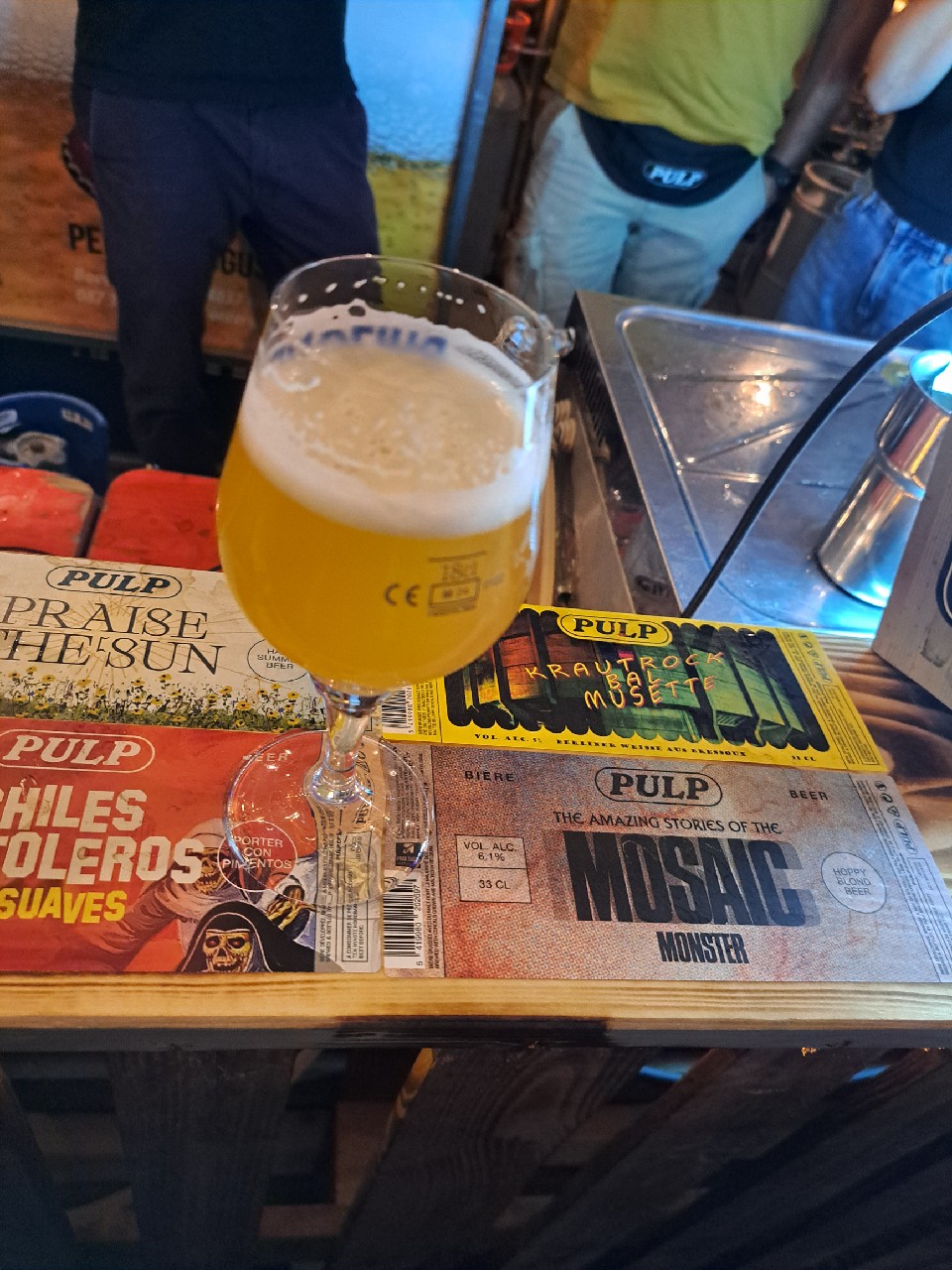 Krautrock Bal Musette, PULP Brasserie Urbaine