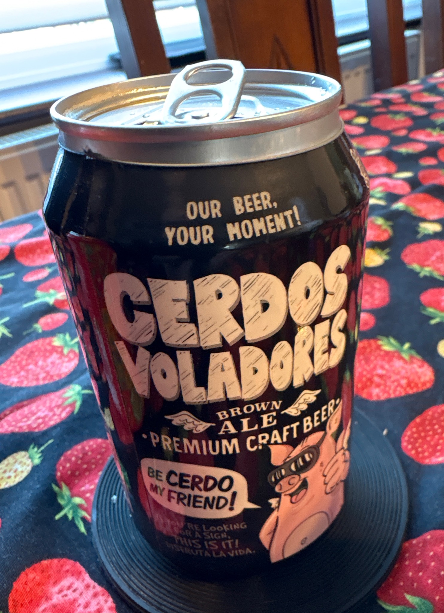 Cerdos Voladores Brown Ale, Spain