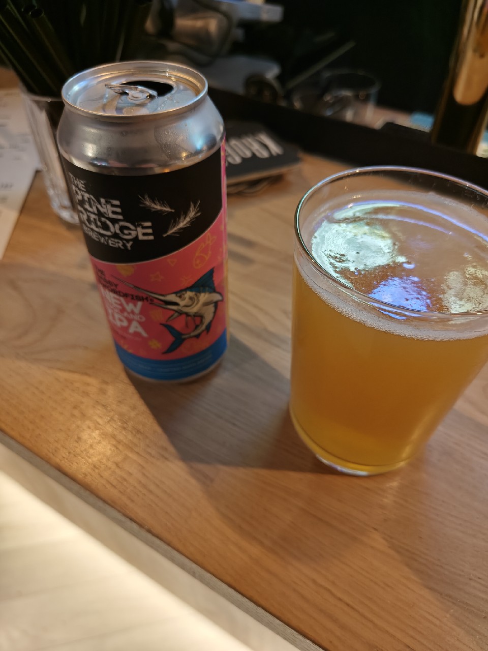 The Sassy Swordfish's New England IPA, Sweden