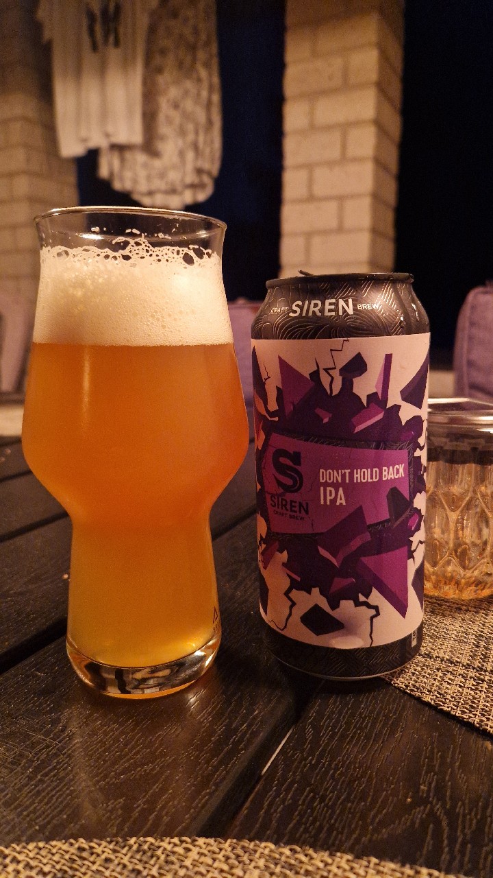 Don't Hold Back, Siren Craft Brew