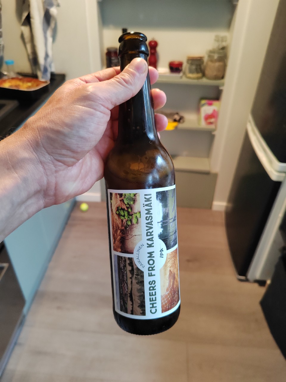 Cheers from Karvasmäki, Finland