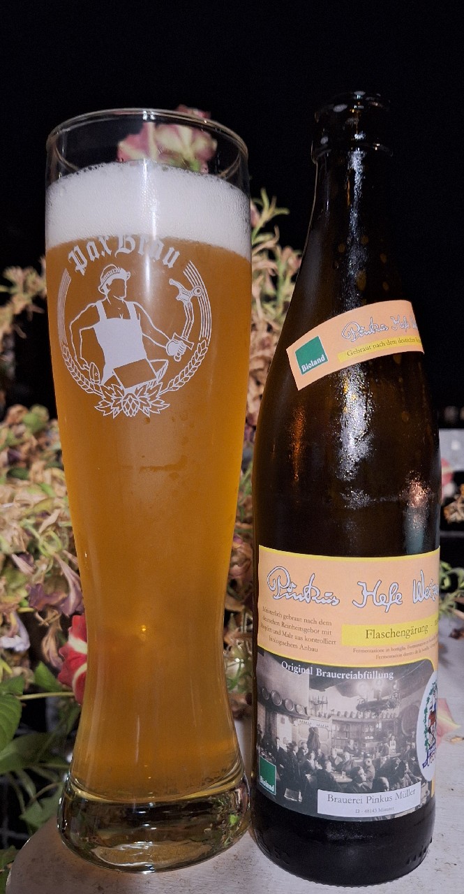 Pinkus Hefeweizen Bio, Brauerei Pinkus Müller