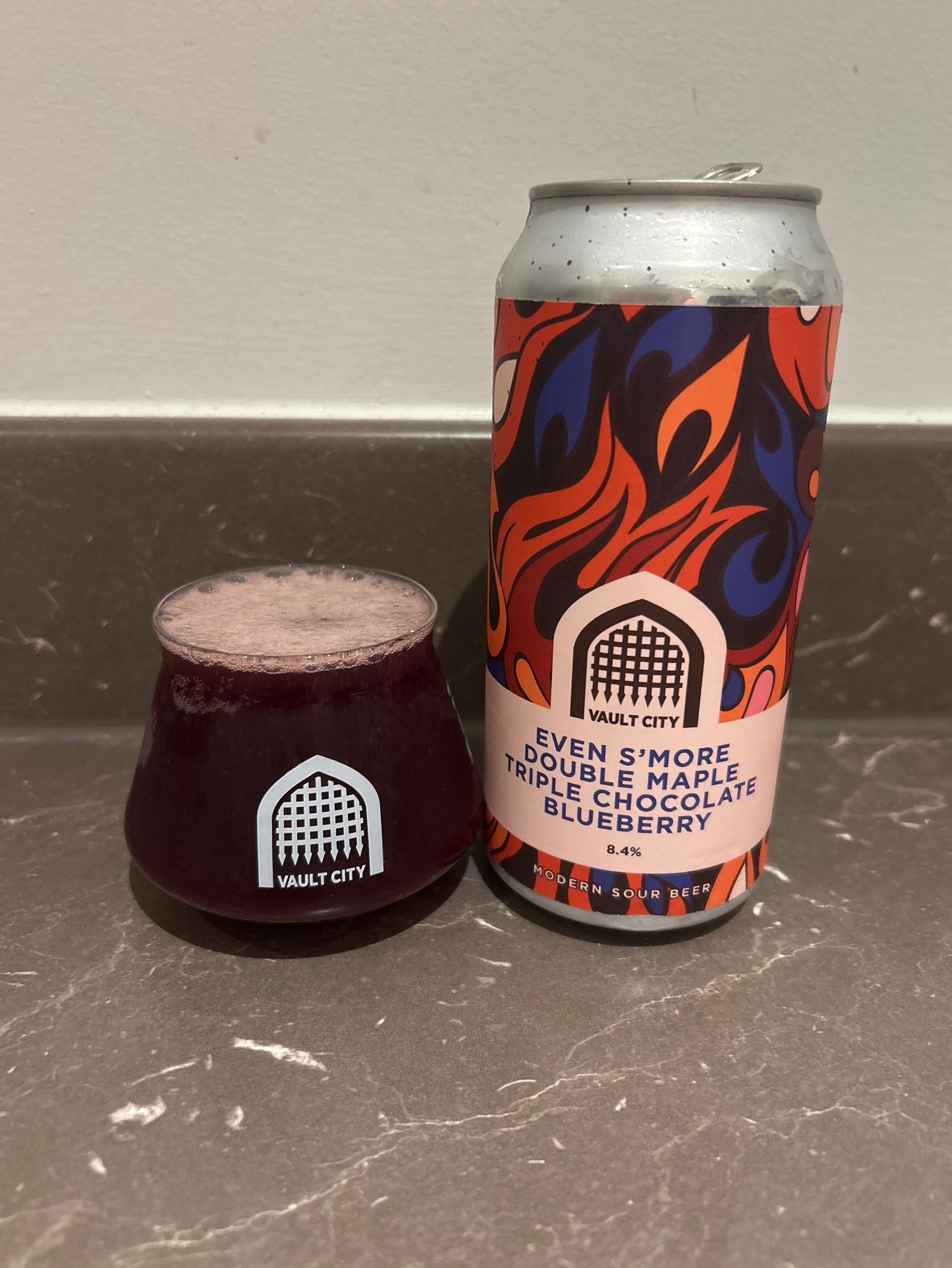 Even S'more Double Maple Triple Chocolate Blueberry, Scotland