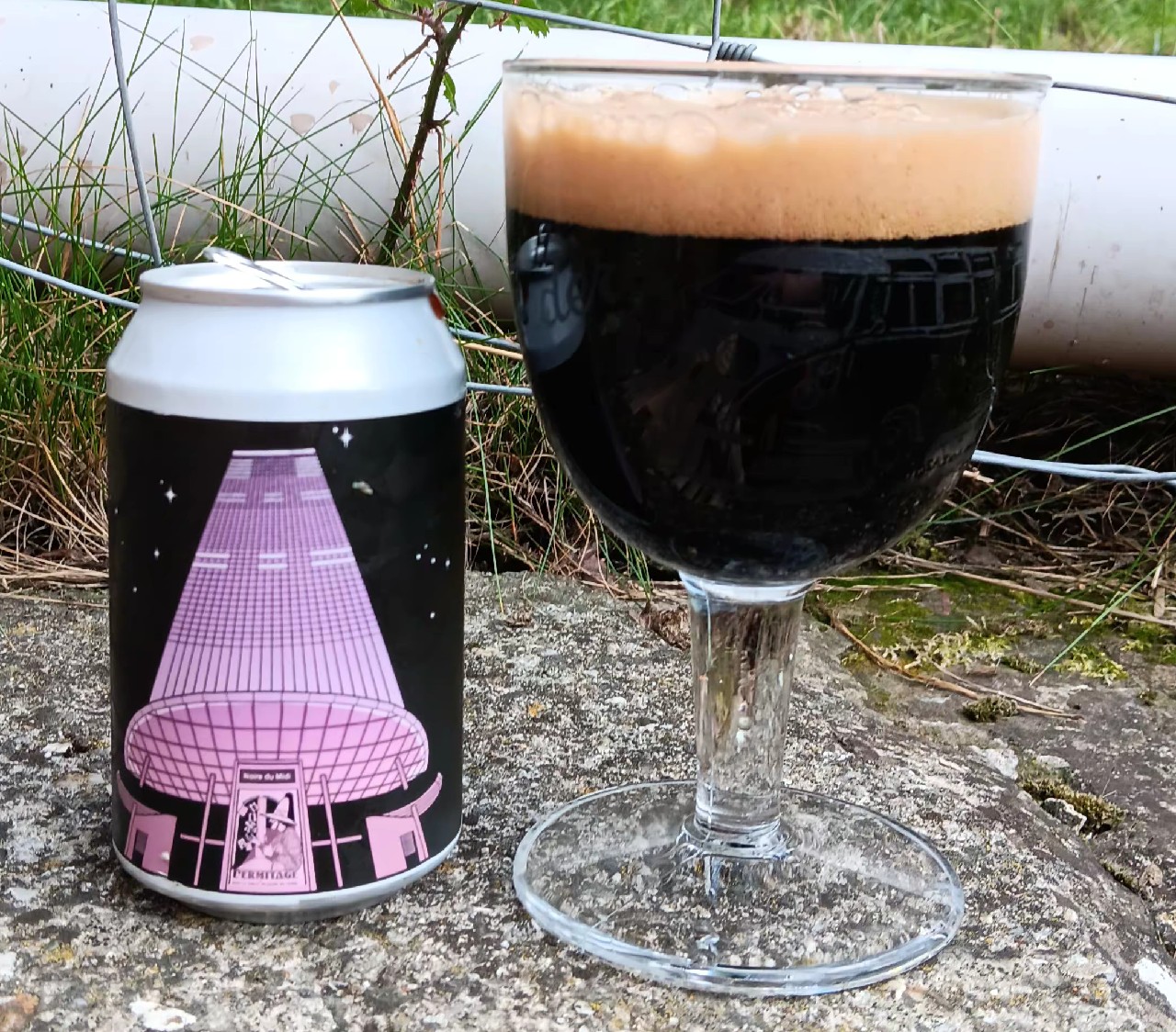 noir midi, Nanobrasserie De L'Ermitage