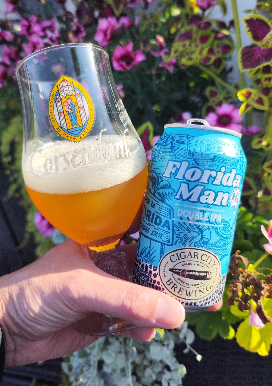 Florida Man double ipa, Cigar City Brewing