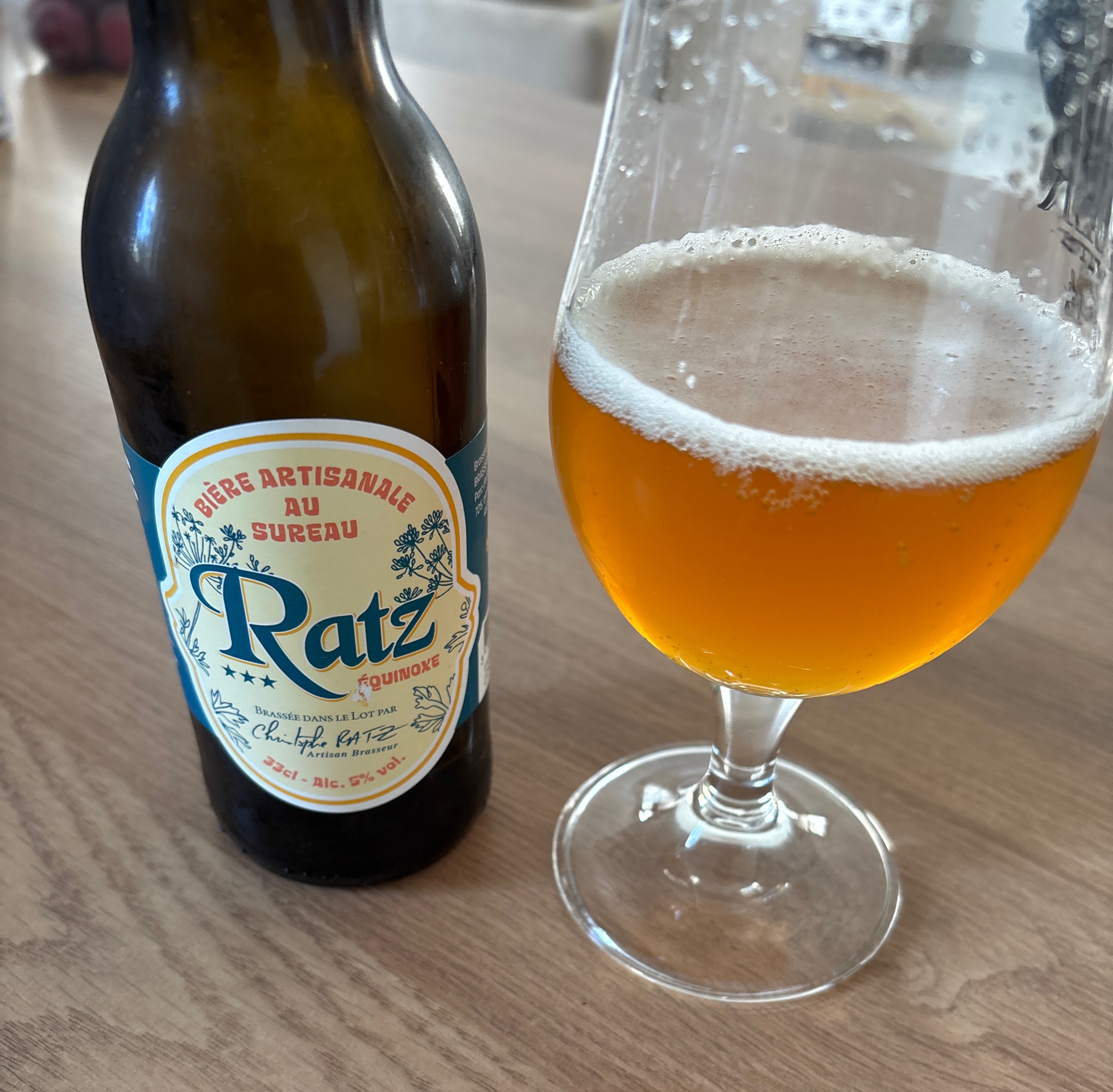 Ratz Équinoxe, Brasserie Artisanale Ratz