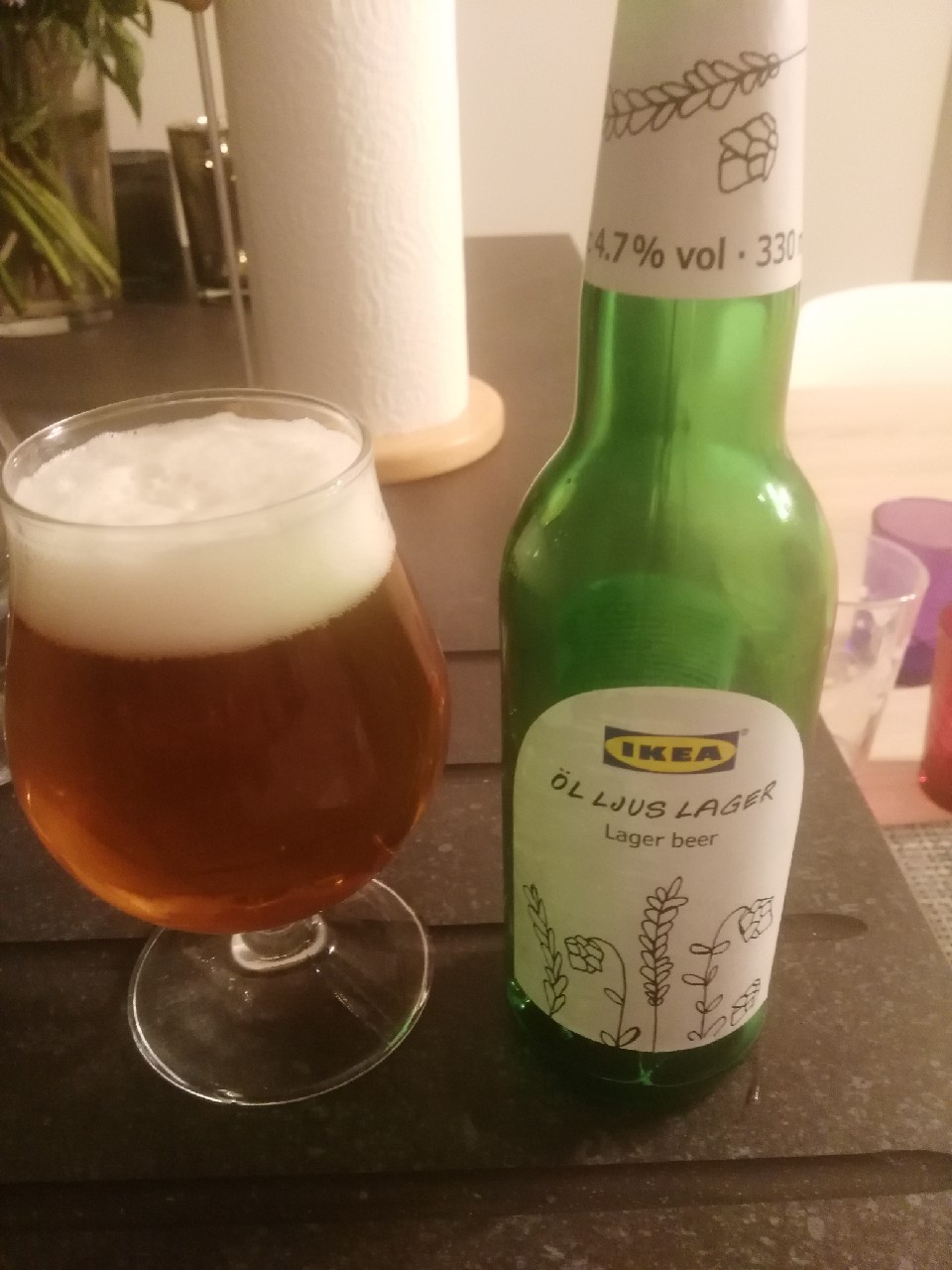 Ikea Öl Ljus Lager, Sweden