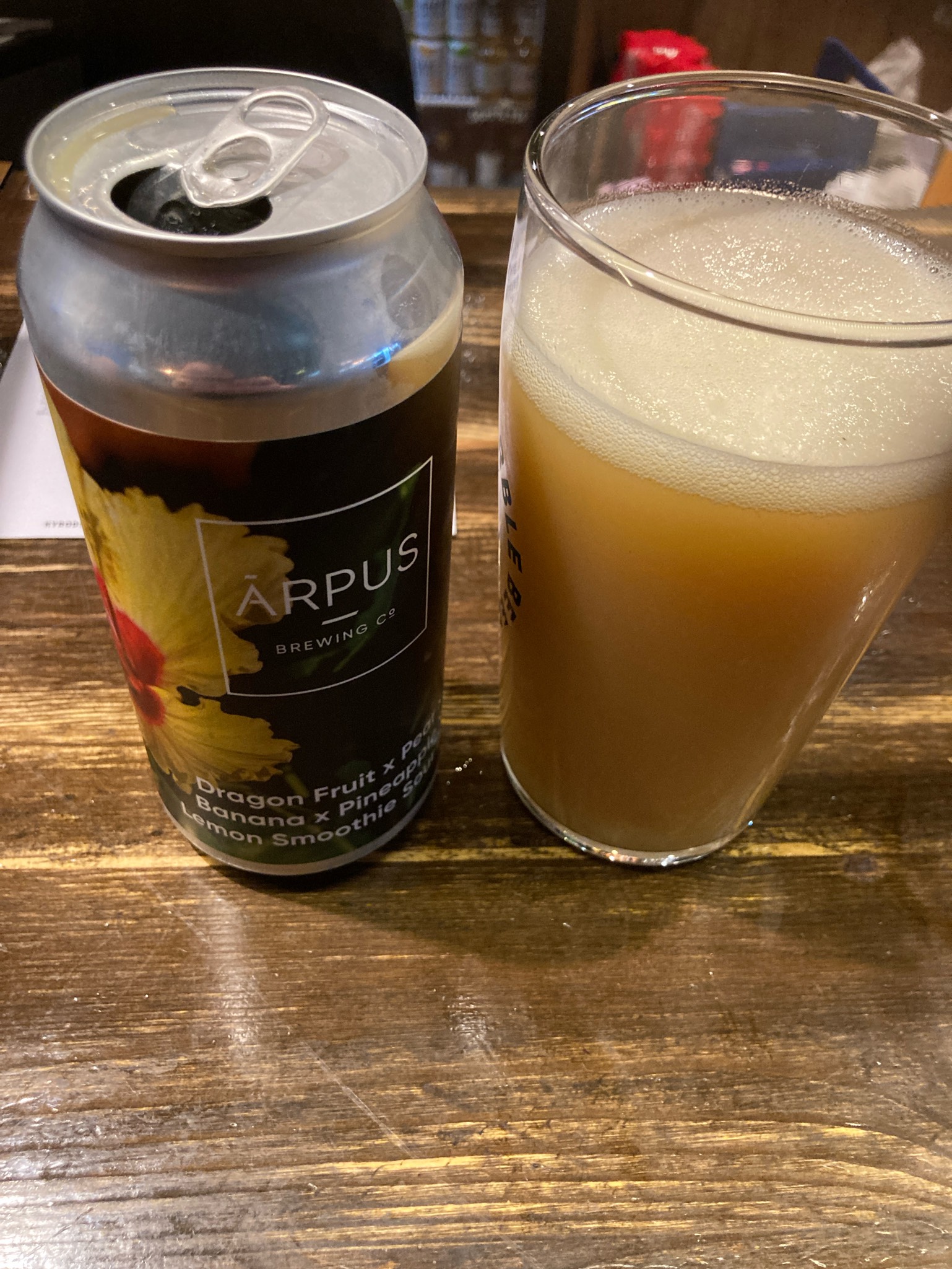 Dragon Fruit X Banana X Pineapple X Lemon Smoothie Sour Ale, Latvia