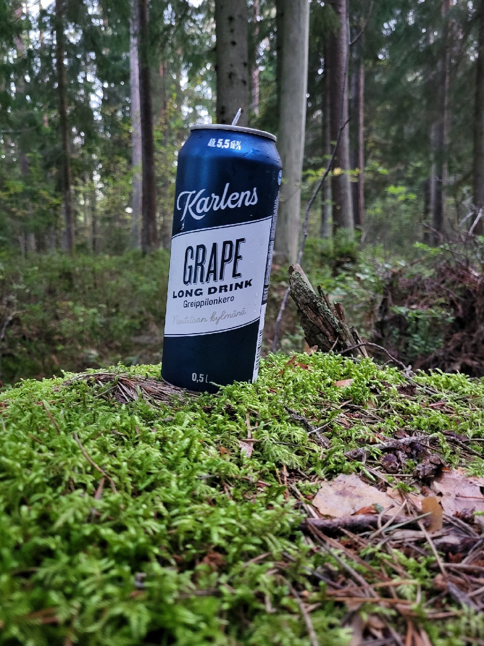 Karlens Grape Long Drink 5,5 %, Finland