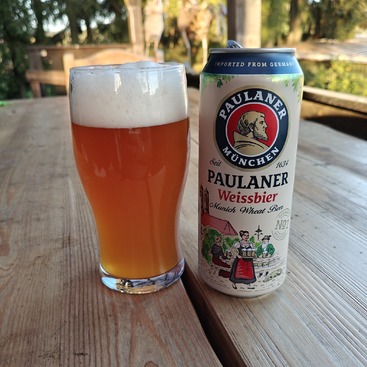 Paulaner Hefe-Weißbier Naturtrüb / Weissbier / Hefe-Weizen, Germany