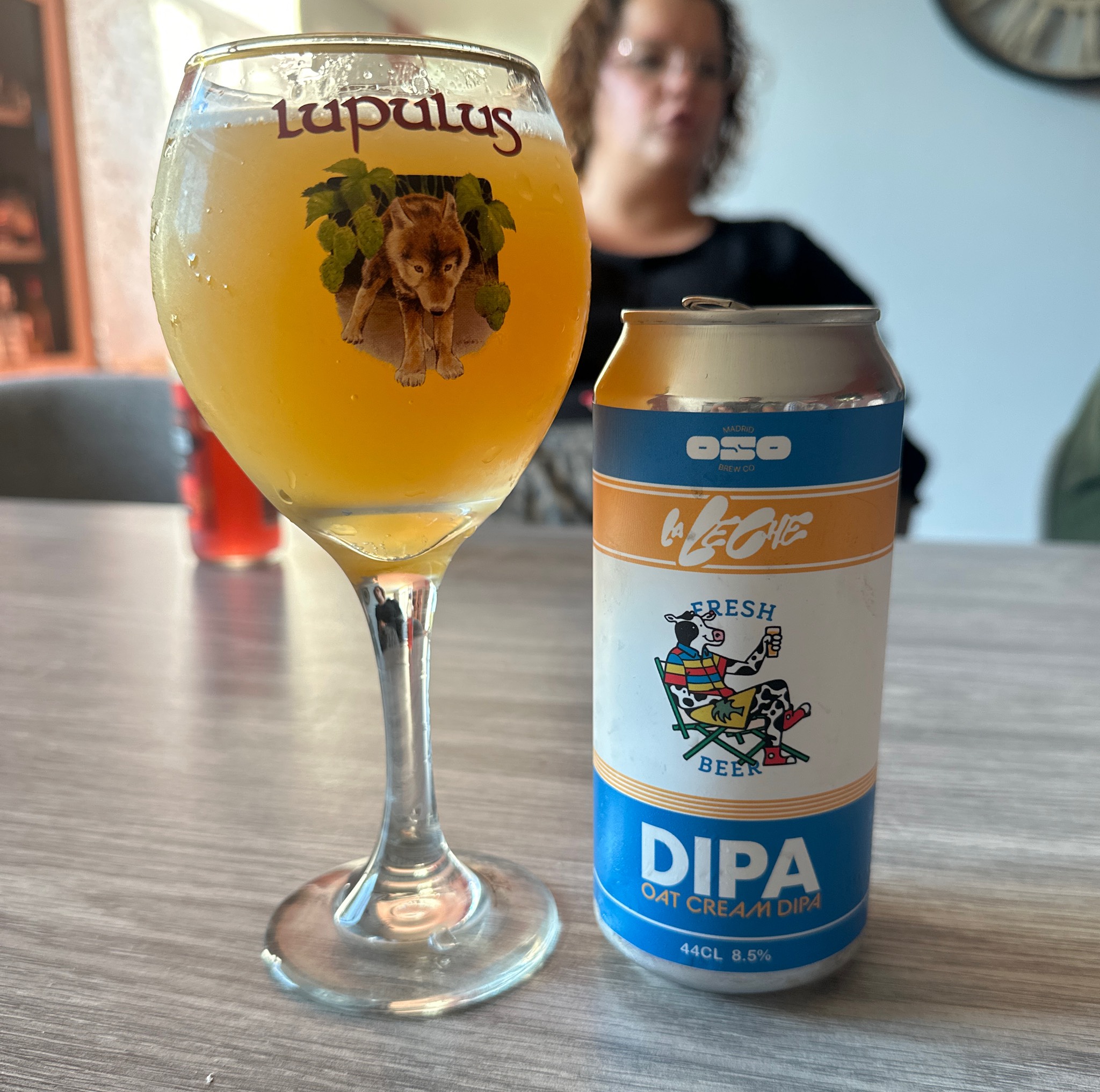 La leche DIPA strata i mosaic, Oso Brew Co.