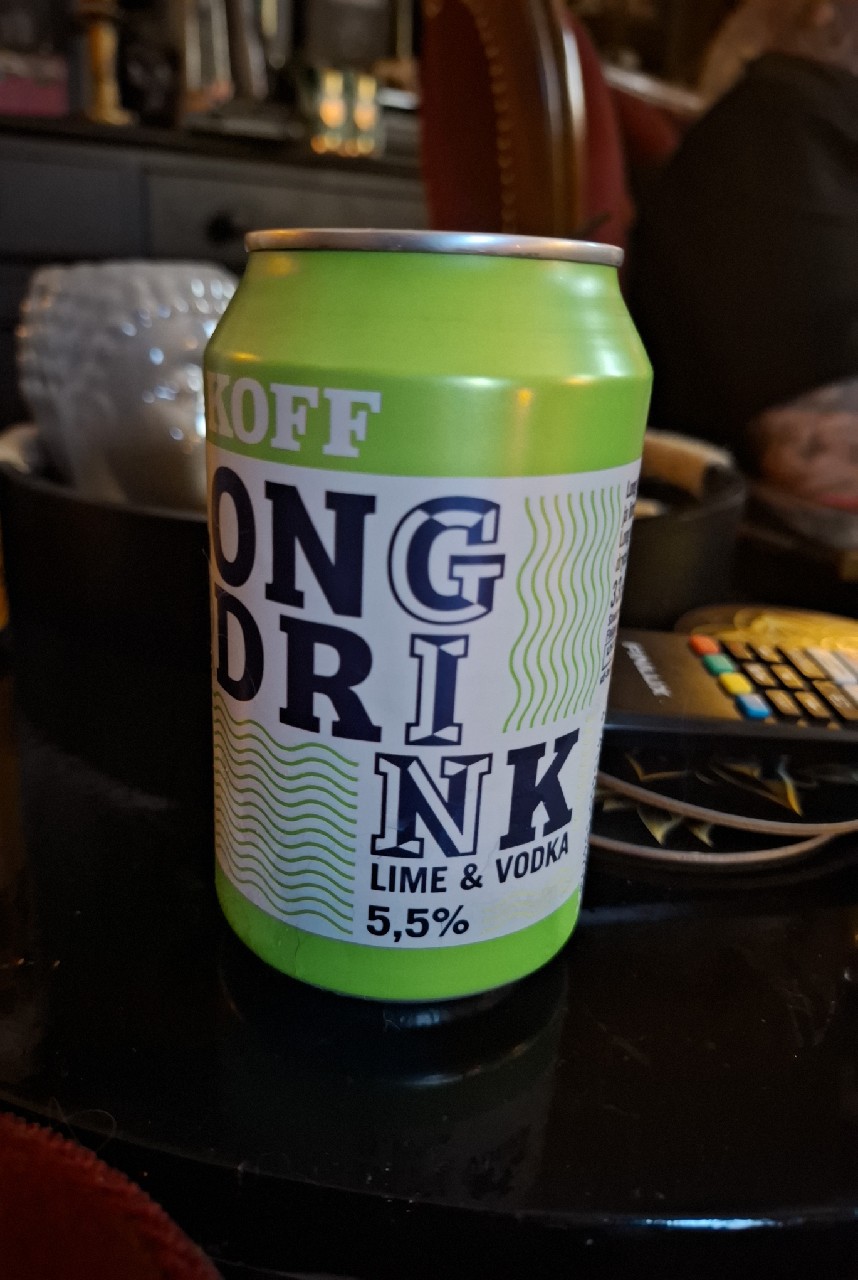 KOFF Long Drink Lime & Vodka, Finland