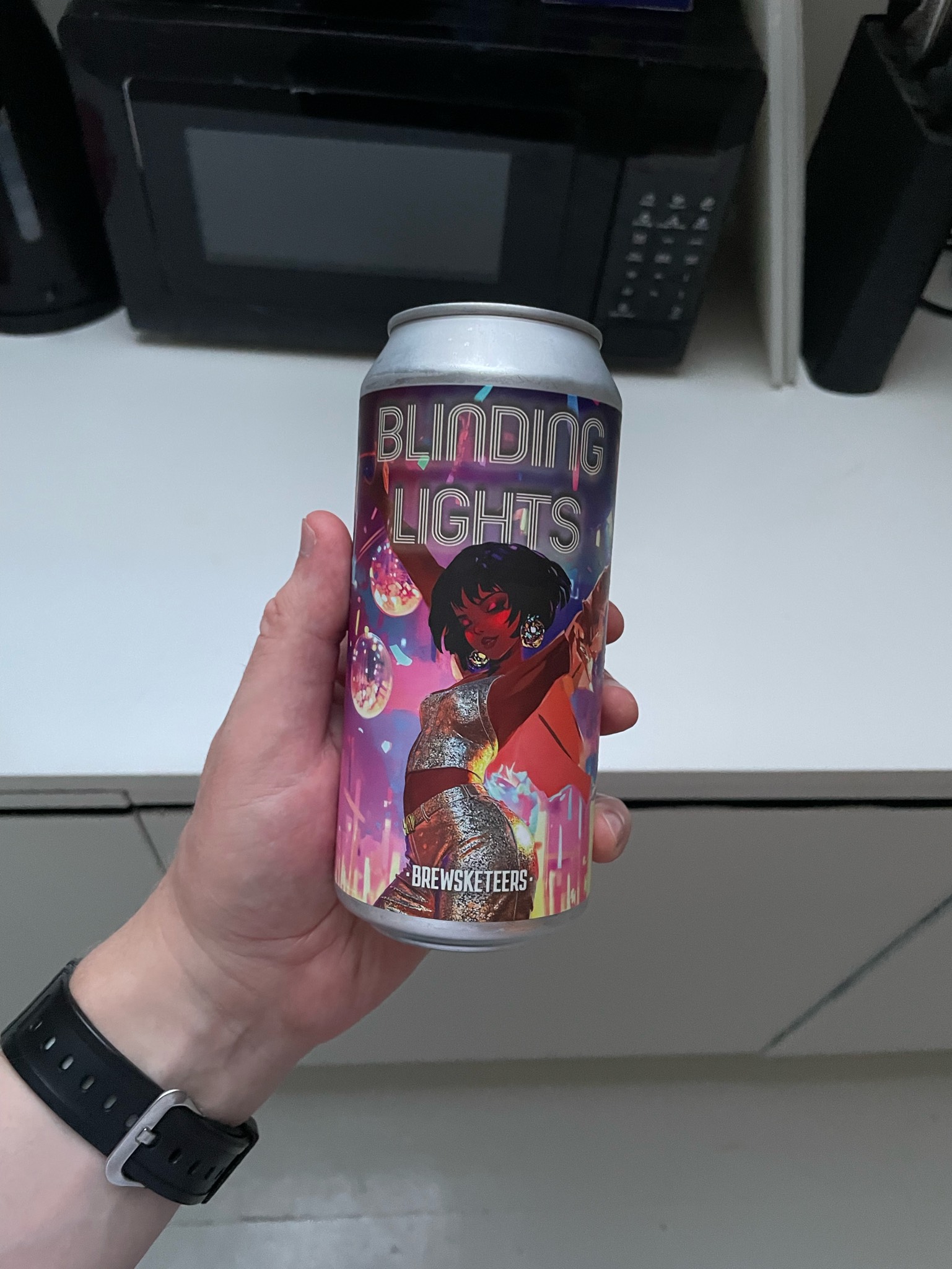 Blinding lights, Brewsketeers