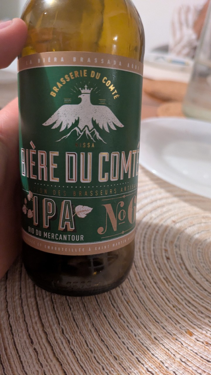 Bière Du Comté N°6 IPA, France