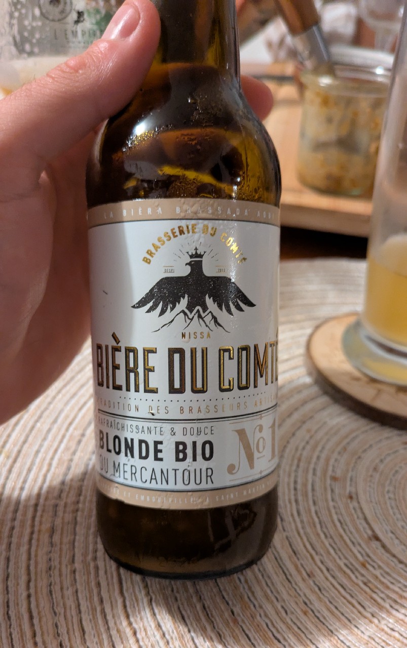 Bière Du Comté N°1 Blonde, France