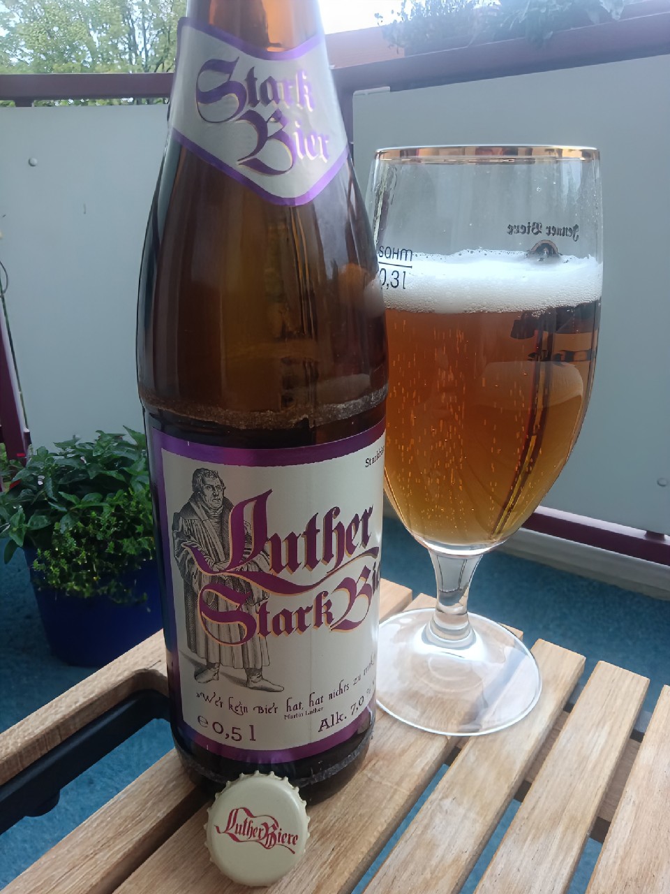Luther Starck Bier, Brauerei Neunspringe Worbis