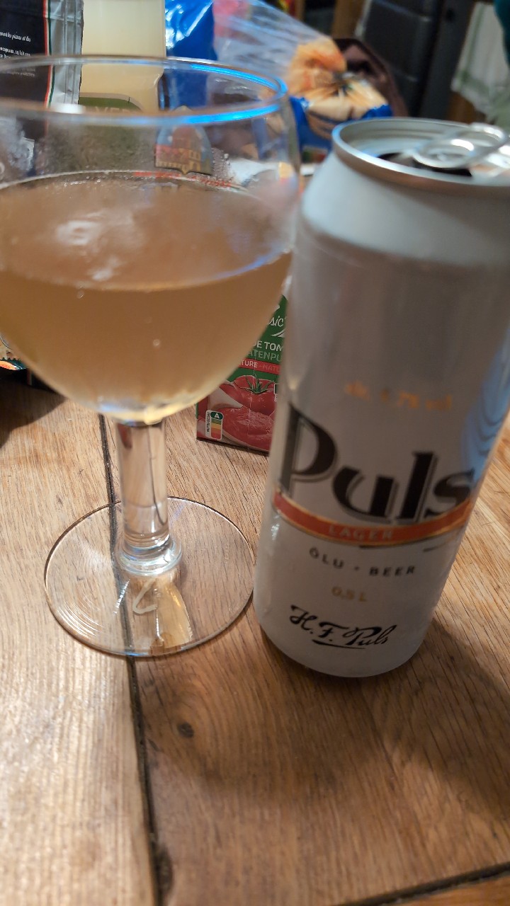 Lager, H.F. Puls (Harboe Brewery)