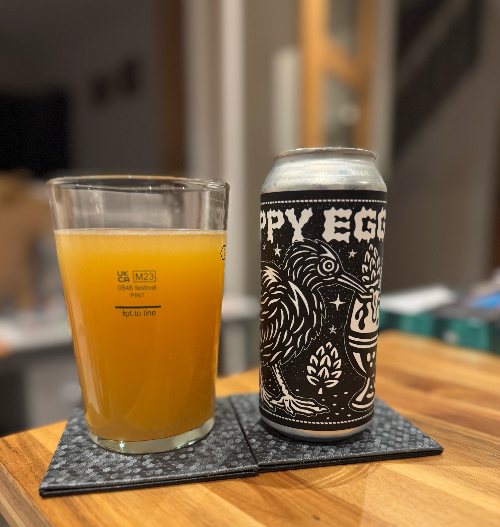 Dippy egg, Black Iris Brewery