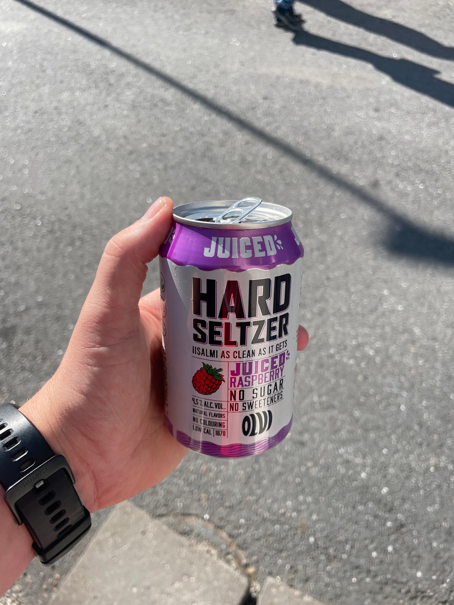 Hard Seltzer Juiced Raspberry, Finland