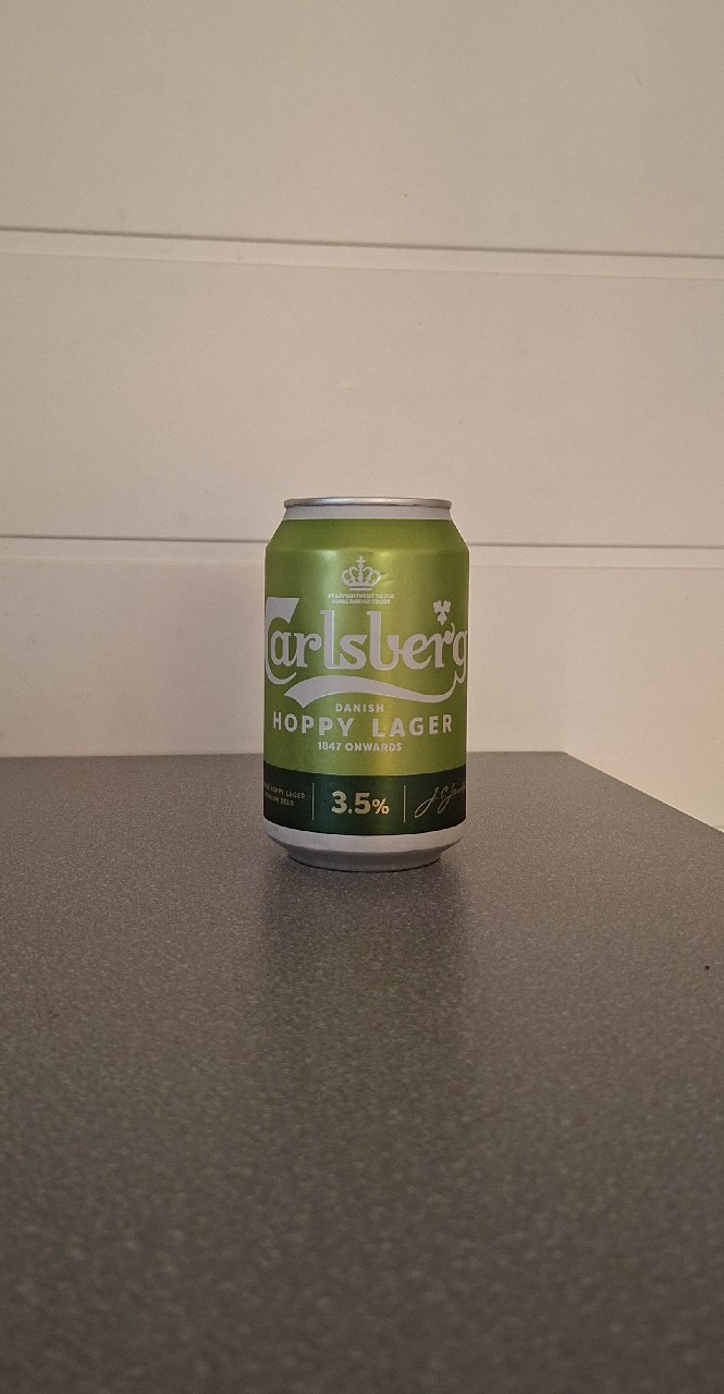 Carlsberg hoppy lager, Denmark