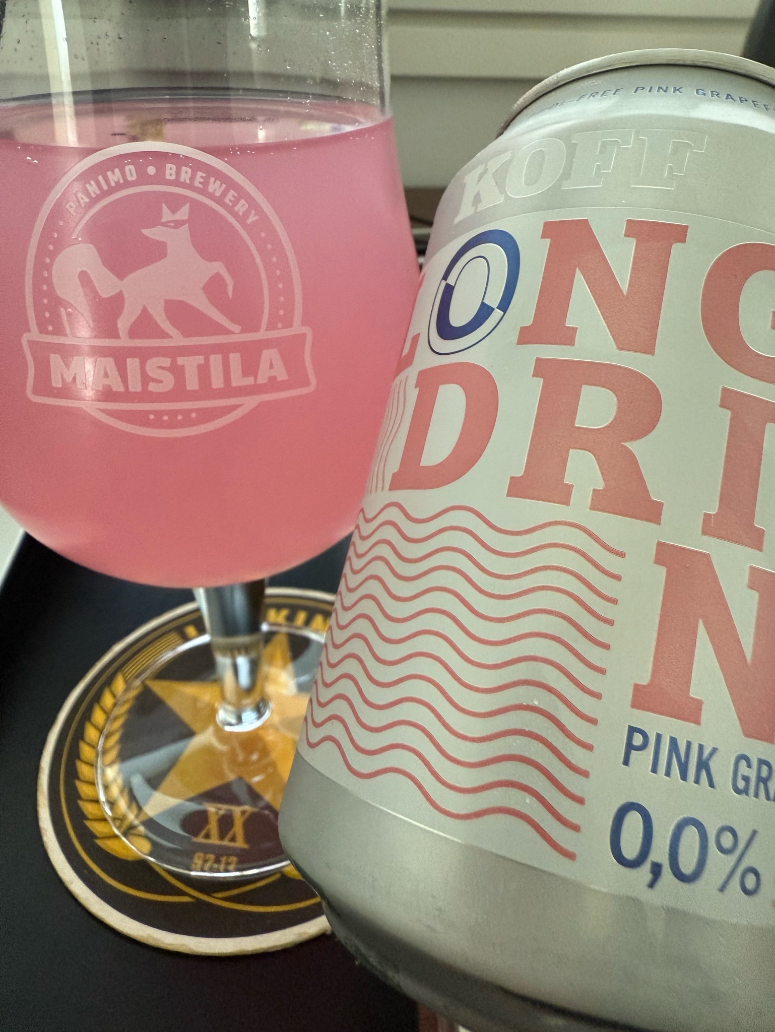 KOFF Long Drink Pink Grapefruit 0.0%, Finland