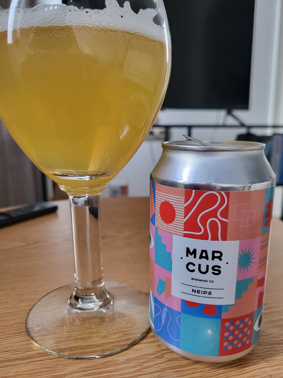Marcus Beer NEIPA, Marcusbeer