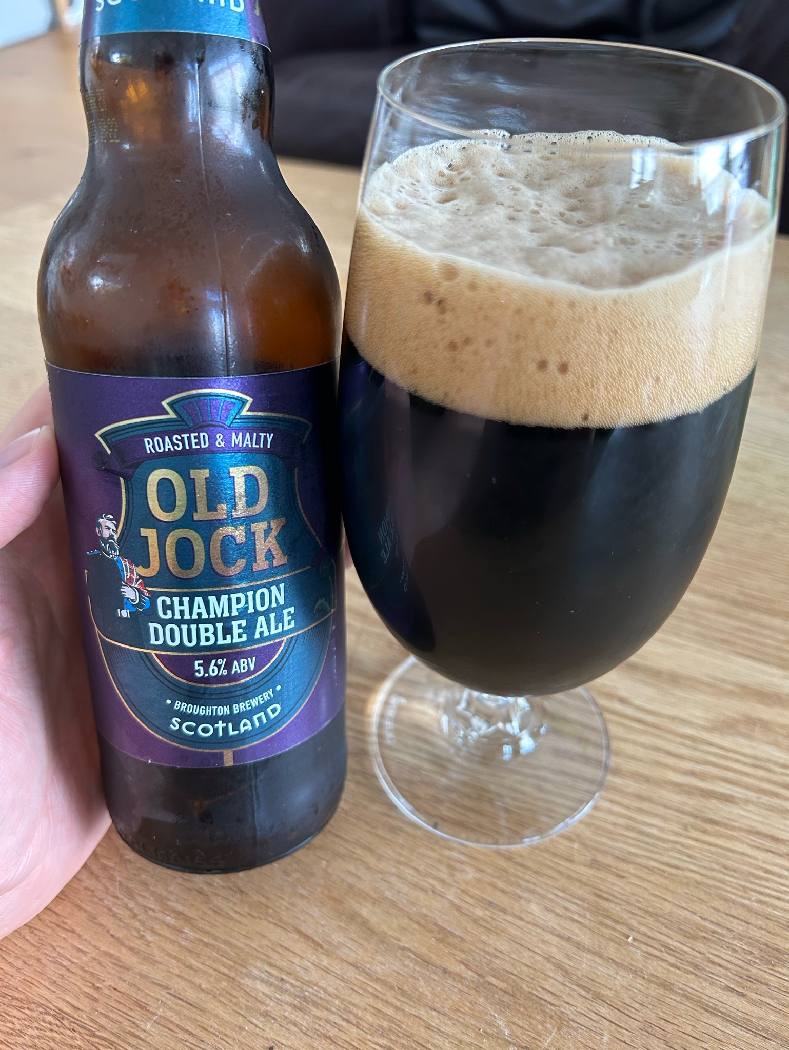 Old Jock Champion Double Ale, Scotland
