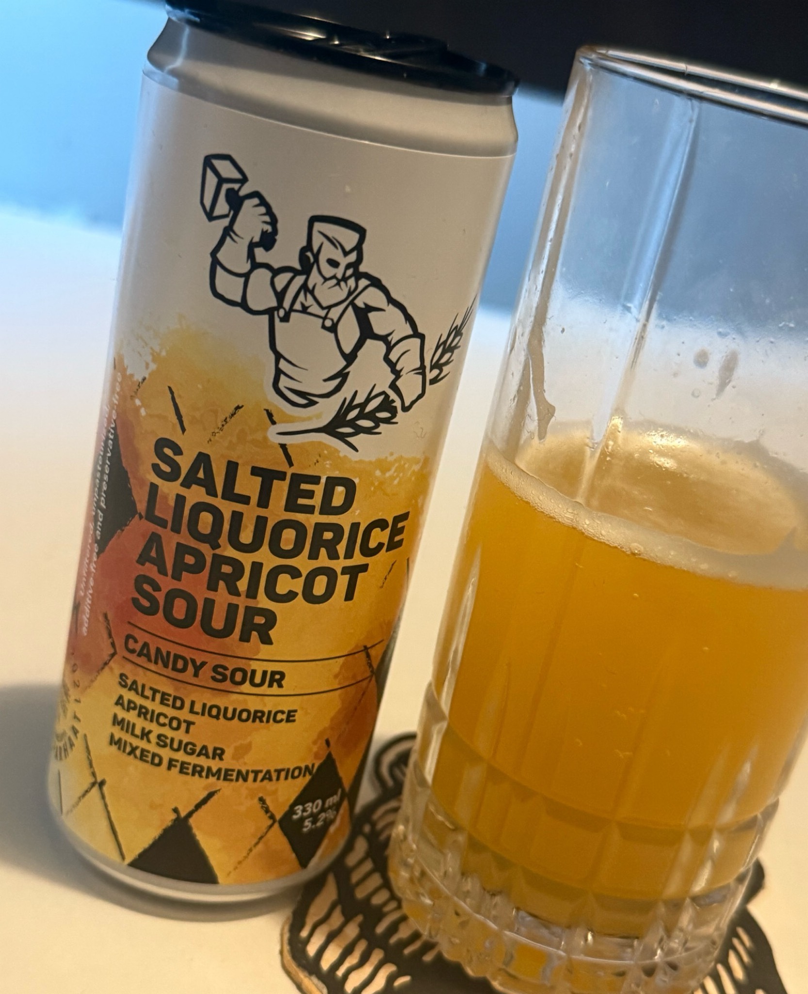 Salted Liquorice Apricot Sour, Finland