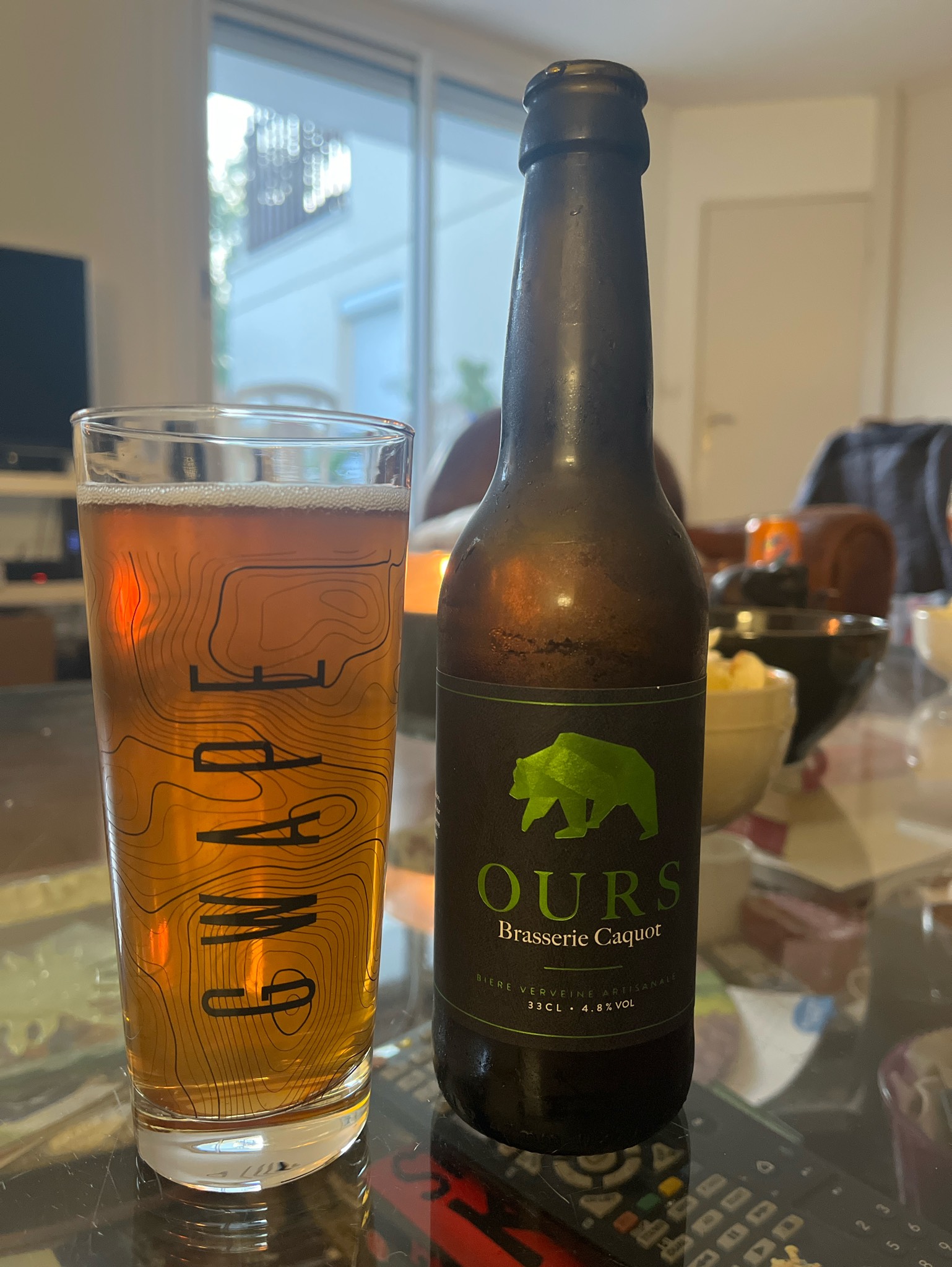 Ours Verveine, Brasserie Caquot