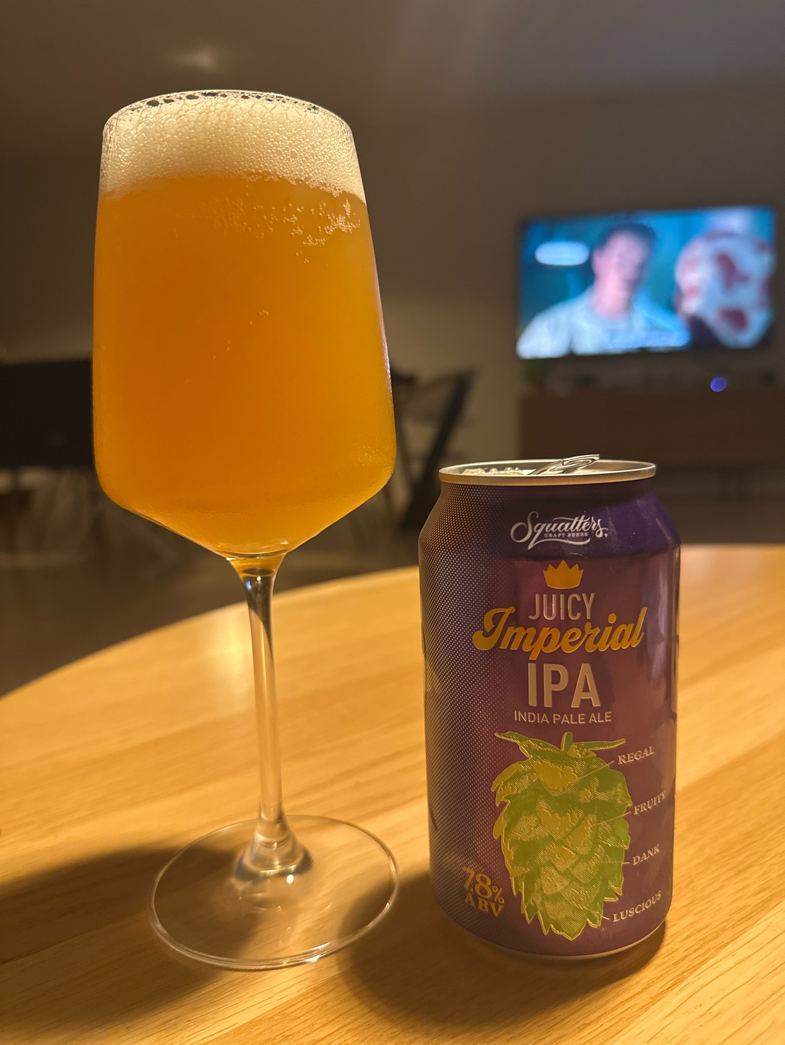 Juicy Imperial IPA, Squatters Craft Beers