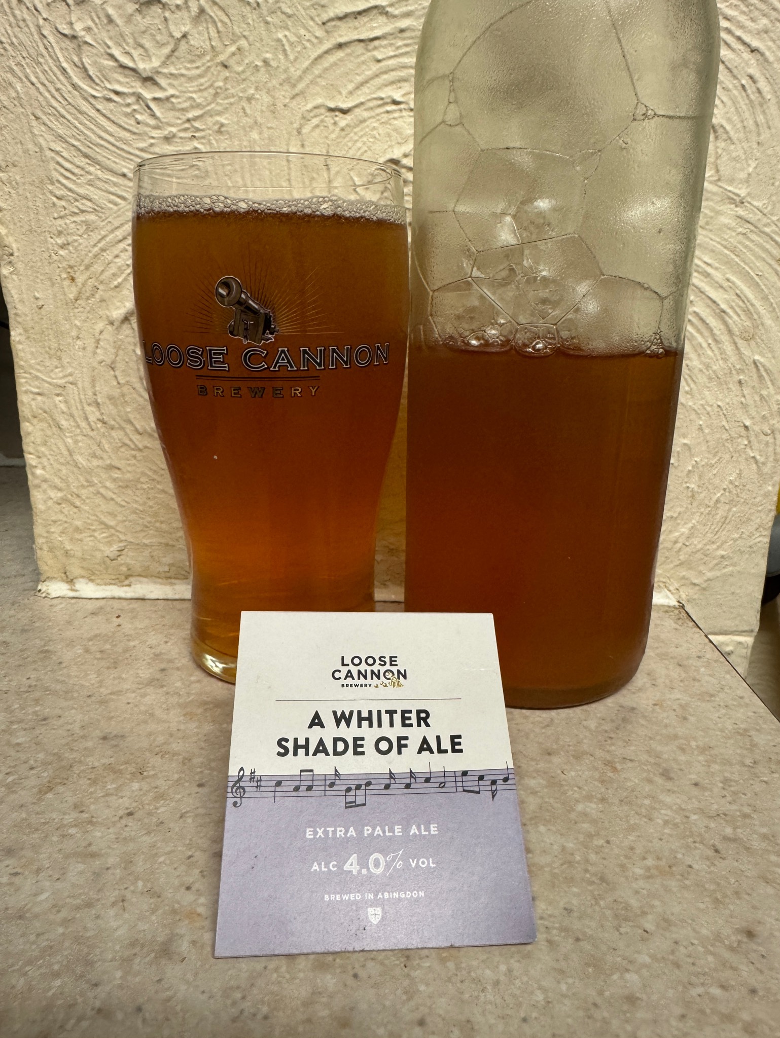A Whiter Shade of Ale, Loose Cannon Brewery