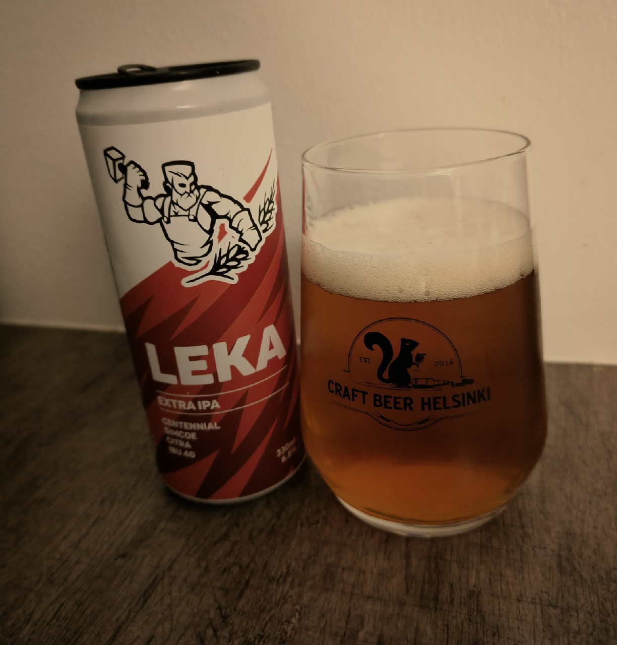 Leka Extra IPA, Finland