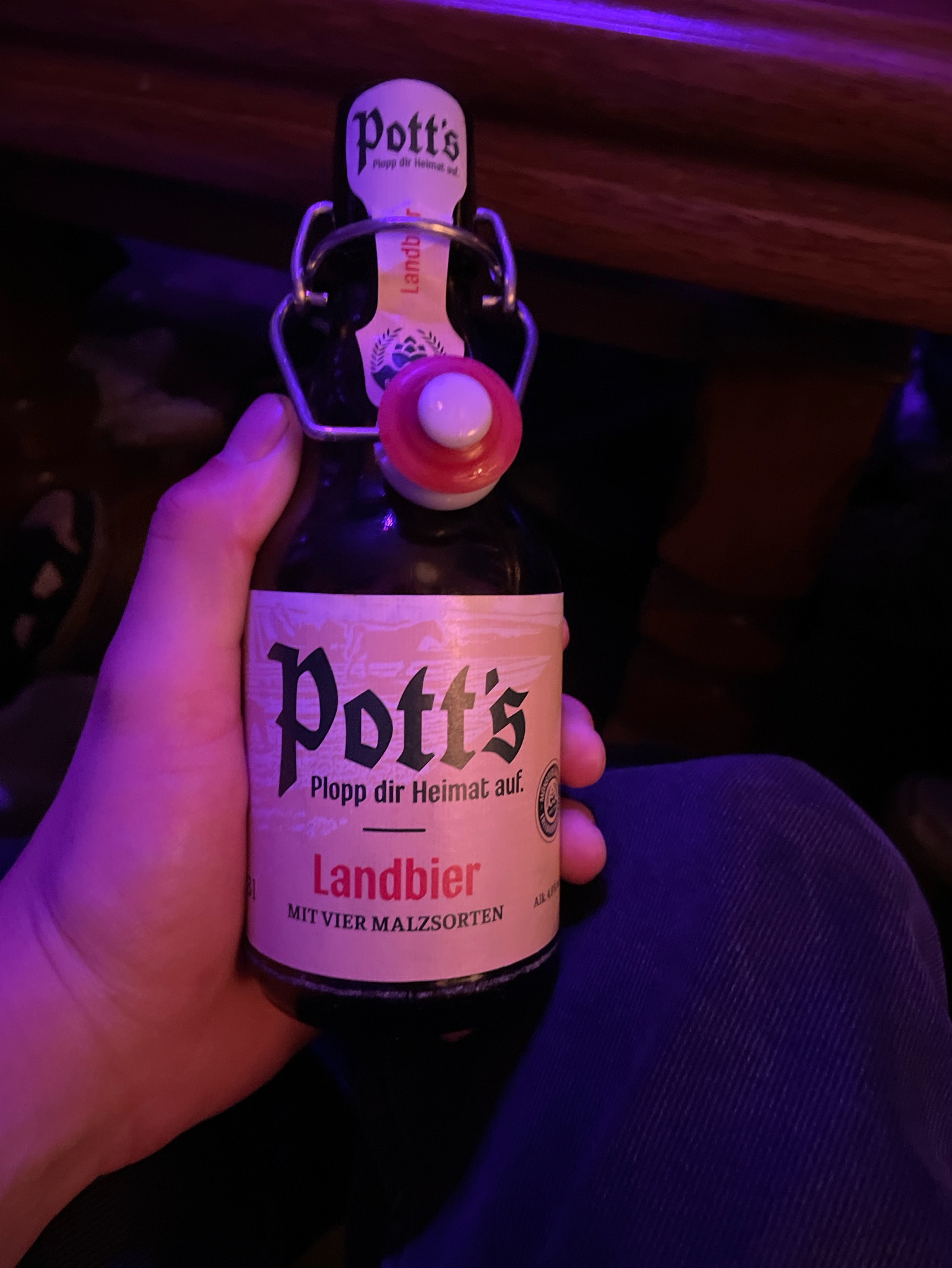 Pott's Landbier, Pott's Brauerei